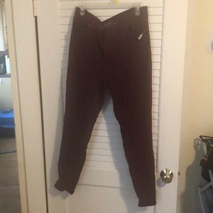 Soft maroon pants